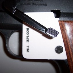 ISPT-Hi-Power-9mm-Standard-MarkIII-White-on-Pistol