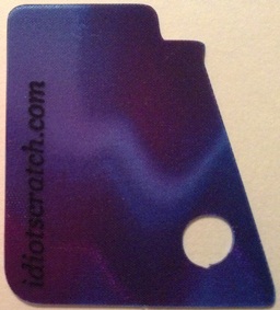 Moire Translucent Purple