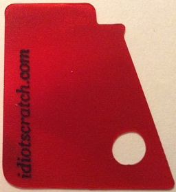 Moire Translucent Red